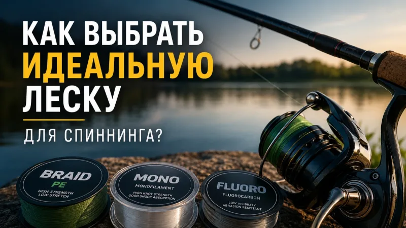 Как выбрать идеальную леску для спиннинга?